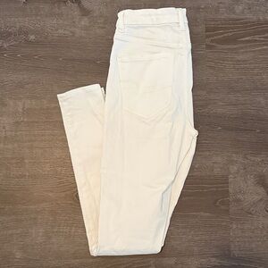 American Eagle Outfitters Cream Jeggings
